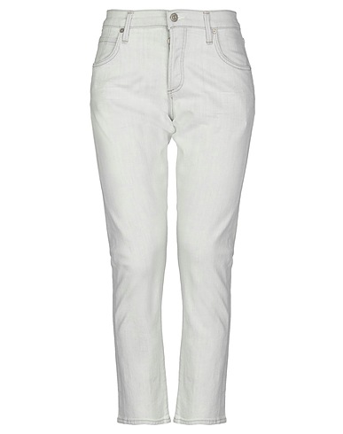 CITIZENS OF HUMANITY Denim pants Light grey 98% Cotton, 2% Elastane