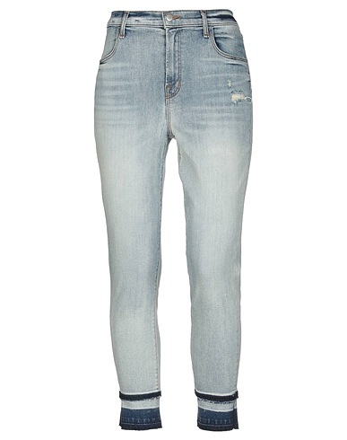J BRAND Denim trousers Blue 98% Cotton, 2% Polyurethane
