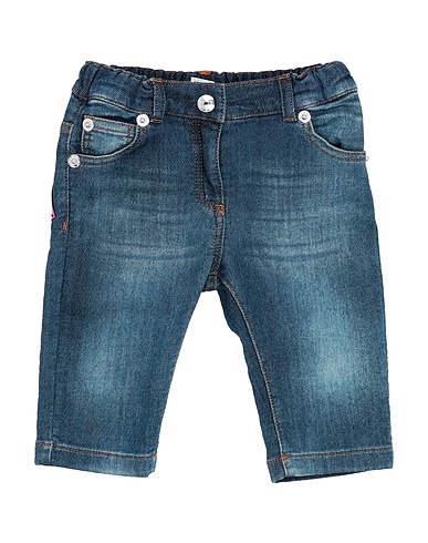 DOLCE&GABBANA Denim pants Blue 87% Cotton, 11% Polyester, 2% Elastane