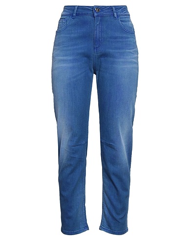 MY TWIN TWINSET Denim trousers 92% Cotton, 4% Rubber, 4% Polyester