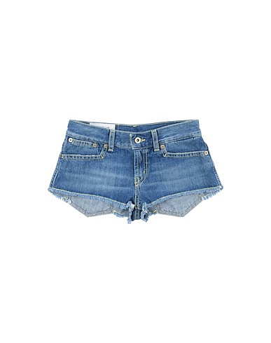 DONDUP Shorts jeans Blu 100% Cotone