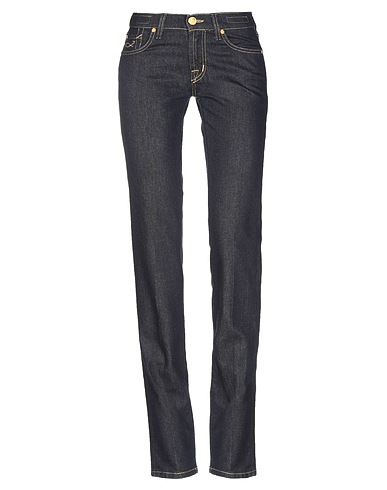 JACOB COHЁN Denim pants Blue 92% Cotton, 6% Polyester, 1% Metallic Polyester (MP), 1% Elastane