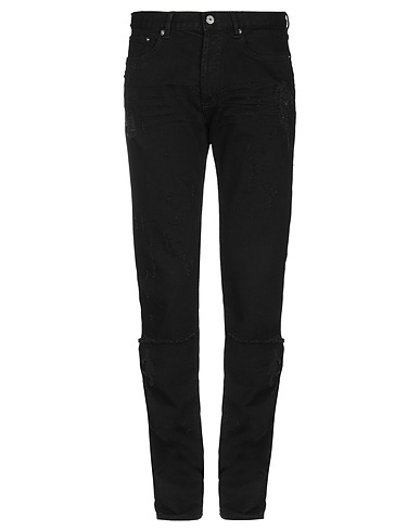 GIVENCHY Denim trousers Black 98% Cotton, 2% Elastane