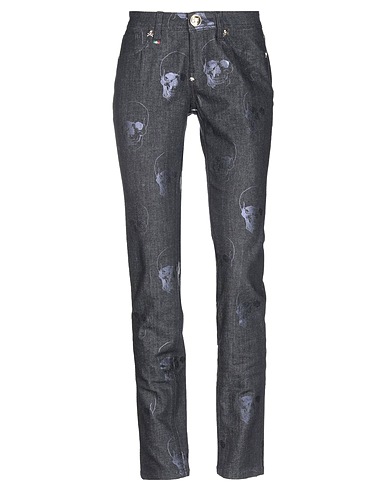 PHILIPP PLEIN Denim pants Blue 92% Cotton, 7% Polyester, 1% Elastane