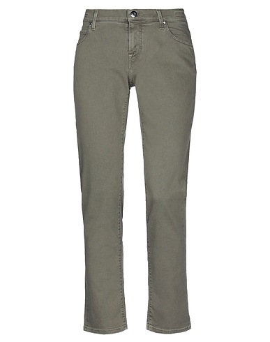 JACOB COHЁN Denim pants Khaki 90% Cotton, 8% Polyester, 2% Elastane