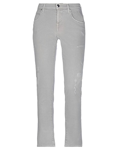 JACOB COHЁN Pantaloni jeans Tortora 90% Cotone, 8% Poliestere, 2% Elastan