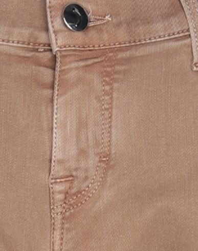 Shop Jacob Cohёn Woman Jeans Camel Size 28 Cotton, Polyester, Elastane In Beige