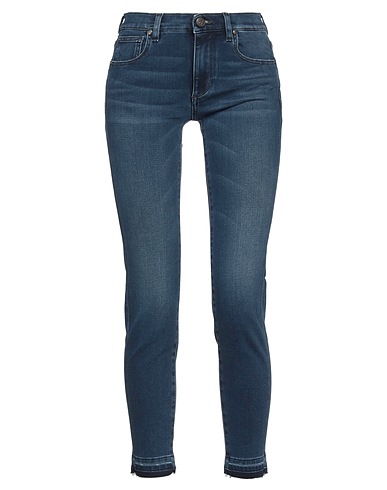 ACYNETIC Denim pants Blue 70% Cotton, 28% Polyester, 2% Elastane