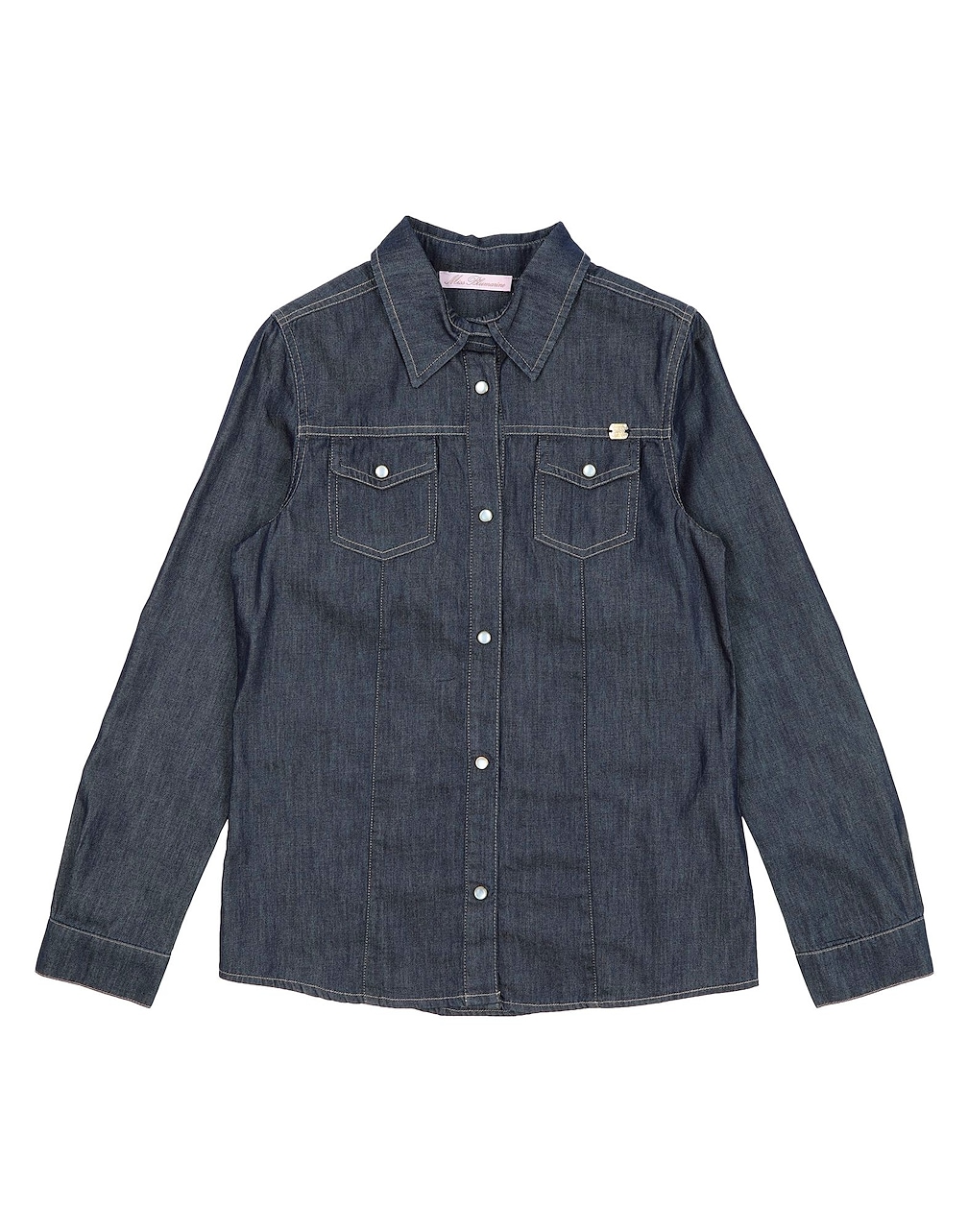 MISS BLUMARINE - Denim shirts