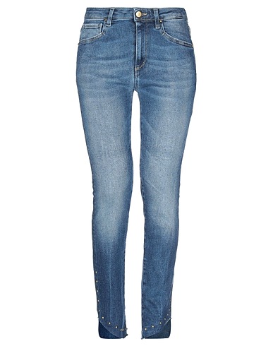ACYNETIC Denim trousers Blue 94% Cotton, 4% Polyester, 2% Elastane