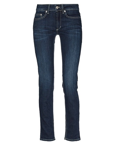 DONDUP Denim trousers Blue 92% Cotton, 6% Elastomultiester, 2% Elastane