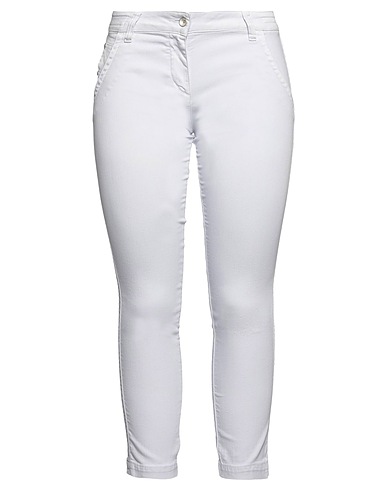 JACOB COHЁN Denim trousers Lilac 76% Cotton, 23% Polyester, 1% Elastane