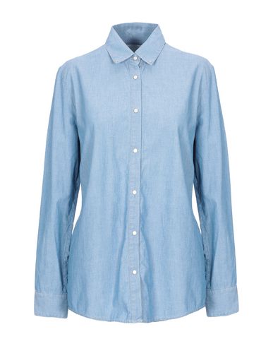 P_jean Denim Shirts In Blue