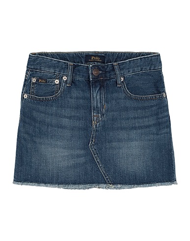 POLO RALPH LAUREN Gonna jeans Blu 100% Cotone