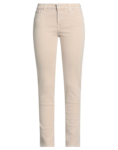 JACOB COHЁN Denim pants Sand 90% Cotton, 8% Polyester, 2% Elastane