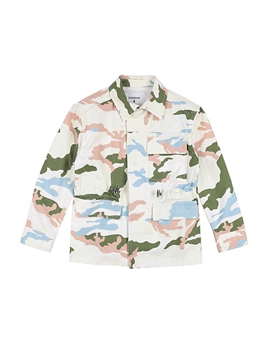 DONDUP Denim jacket Ivory 100% Cotton