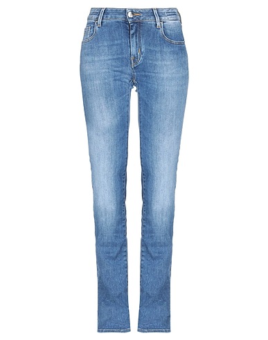 JACOB COHЁN Denim trousers Blue 92% Cotton, 6% Elastomultiester, 2% Elastane