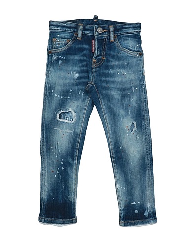 DSQUARED2 Denim trousers Blue 98% Cotton, 2% Elastane