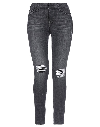 FRAME 스트레이트 레그 블랙 93% 코튼, 5% 폴리에스테르, 2% 엘라스테인