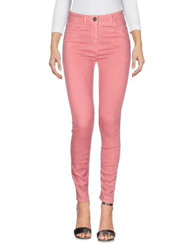 Shop Elisabetta Franchi Jeans Woman Jeans Pastel Pink Size 29 Cotton, Elastane