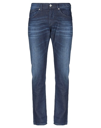 DONDUP Denim trousers Blue 83% Cotton, 12% Modal, 5% Elastane