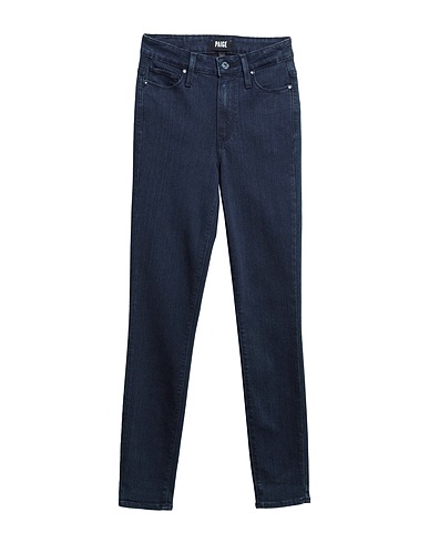 PAIGE Denim pants Blue 54% Rayon, 23% Cotton, 22% Polyester, 1% Elastane