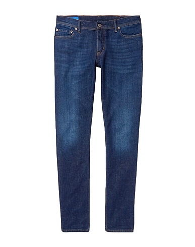 ACNE STUDIOS Denim trousers Blue 98% Cotton, 2% Elastane