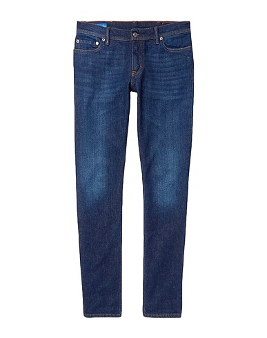 ACNE STUDIOS Denim trousers Blue 98% Cotton, 2% Elastane