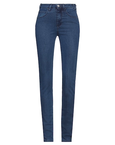 MET JEANS Denim pants BLU 98% Cotton, 2% Elastane