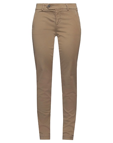ROŸ ROGER'S Pantaloni jeans Verde militare 100% Cotone