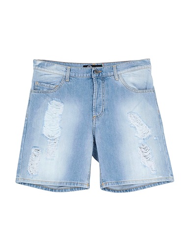 RELISH Denim shorts Blue 100% Cotton
