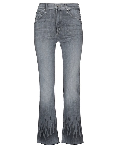 MOTHER Bootcut Jeans Grey 92% Cotton, 6% Polyester, 2% Elastane
