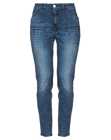 MARANI JEANS Denim trousers Blue 92% Cotton, 6% Polyester, 2% Elastane