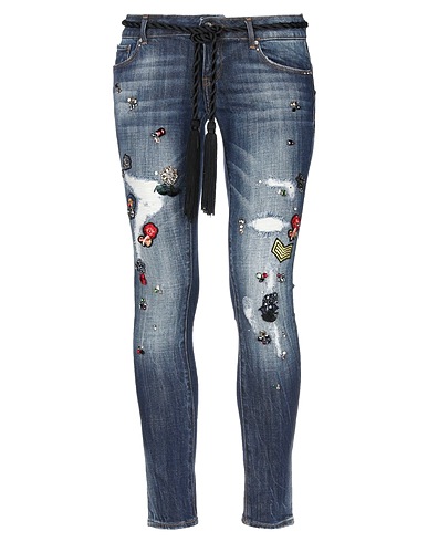 FRACOMINA Skinny JEANS Μπλε 98% Βαμβάκι, 2% Ελαστάνη