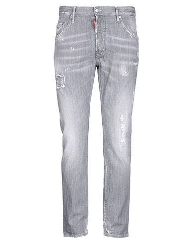 DSQUARED2 Denim pants Grey 98% Cotton, 2% Elastane