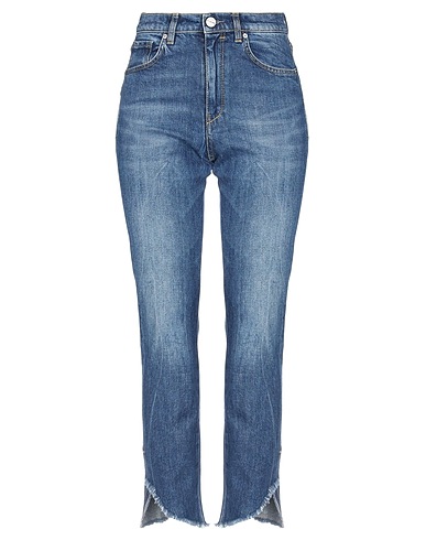 P_JEAN Denim pants Blue 98% Cotton, 2% Elastane
