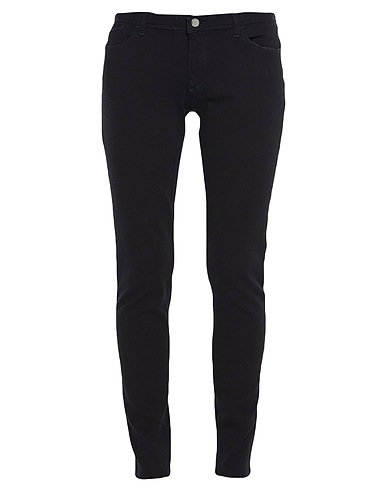 EMPORIO ARMANI Denim pants Black 90% Cotton, 7% Polyamide, 3% Elastane