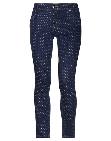 JACOB COHЁN Casual trouser Midnight blue 64% Cotton, 35% Modal, 1% Elastane