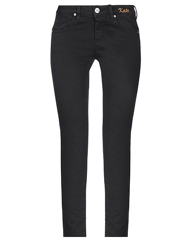 P_JEAN Pantaloni jeans Nero 99% Cotone, 1% Elastan