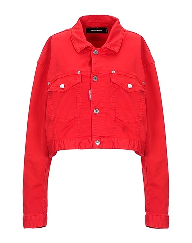 DSQUARED2 | Red Women‘s Denim Jacket | YOOX