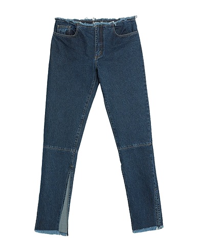 MARQUES' ALMEIDA Denim trousers Blue 100% Cotton