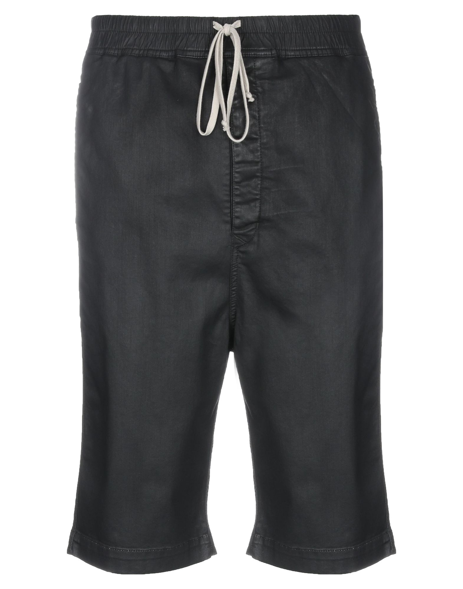 rick owens denim shorts