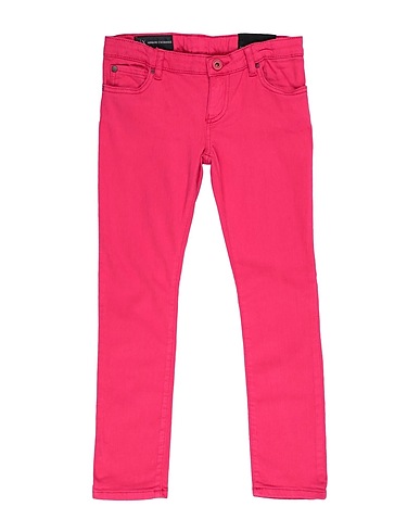ARMANI EXCHANGE Denim trousers Fuchsia 97% Cotton, 3% Elastane