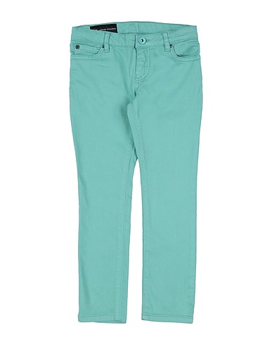 ARMANI EXCHANGE Denim trousers Light green 97% Cotton, 3% Elastane