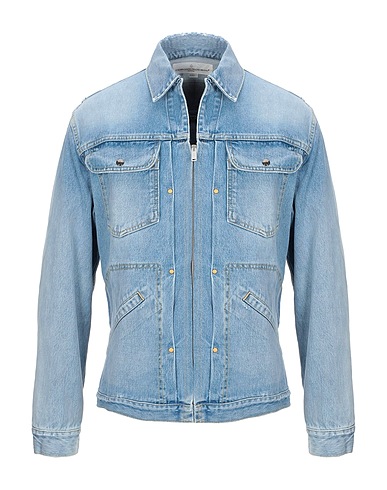 GOLDEN GOOSE Denim jacket Blue 100% Cotton