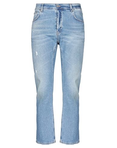 DONDUP Denim trousers Blue 98% Cotton, 2% Elastane