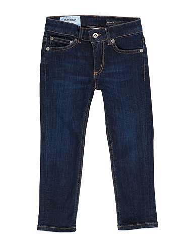 DONDUP Denim trousers Blue 92% Cotton, 6% Elastomultiester, 2% Elastane