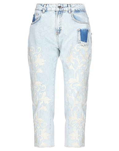MY TWIN TWINSET Denim trousers Blue 100% Cotton