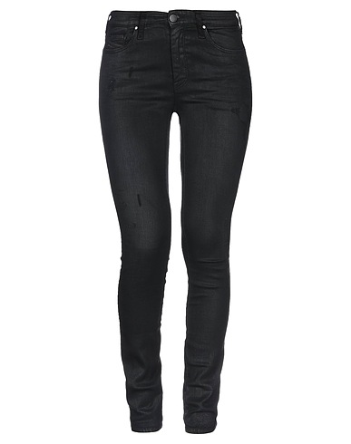 DIESEL Pantaloni jeans Nero 90% Cotone, 8% Poliestere, 2% Elastan