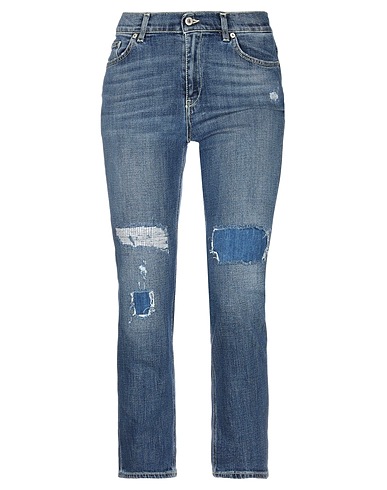 DONDUP Pantalon en jean Bleu 98% Coton, 2% Élasthanne